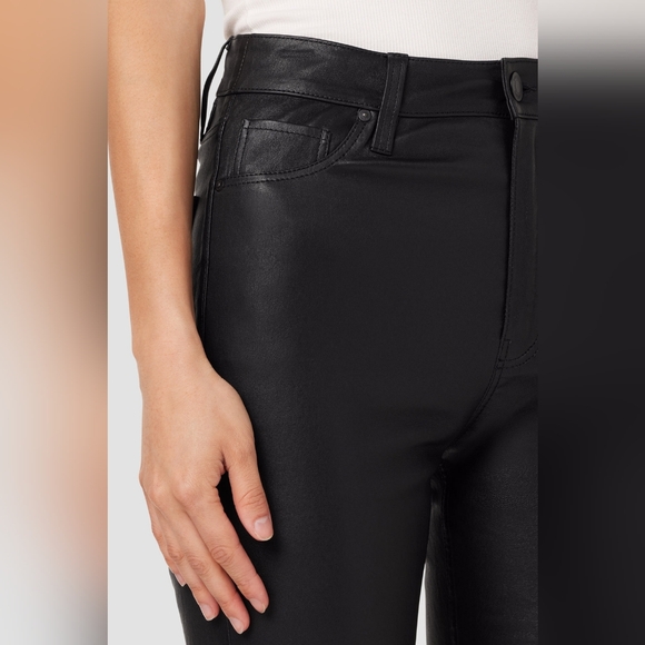 NEW Hudson Faye Leather Pants - Picture 3 of 9